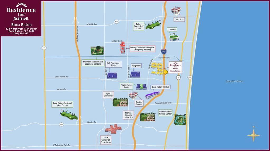 Residence Inn Boca Raton Luaran gambar